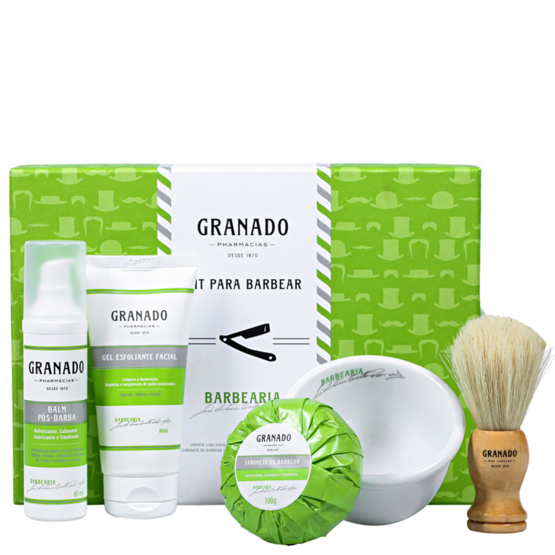 Kit Barba Granado para Barbear (5 Produtos)