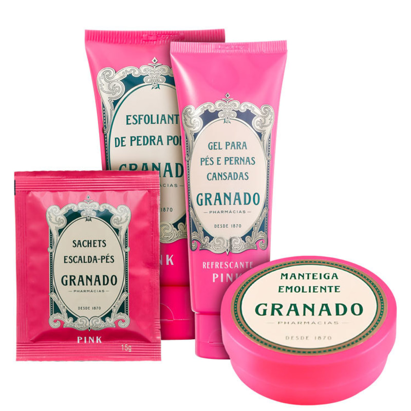 Granado Pink SPA Relaxante para os Pés Kit (4 Produtos)