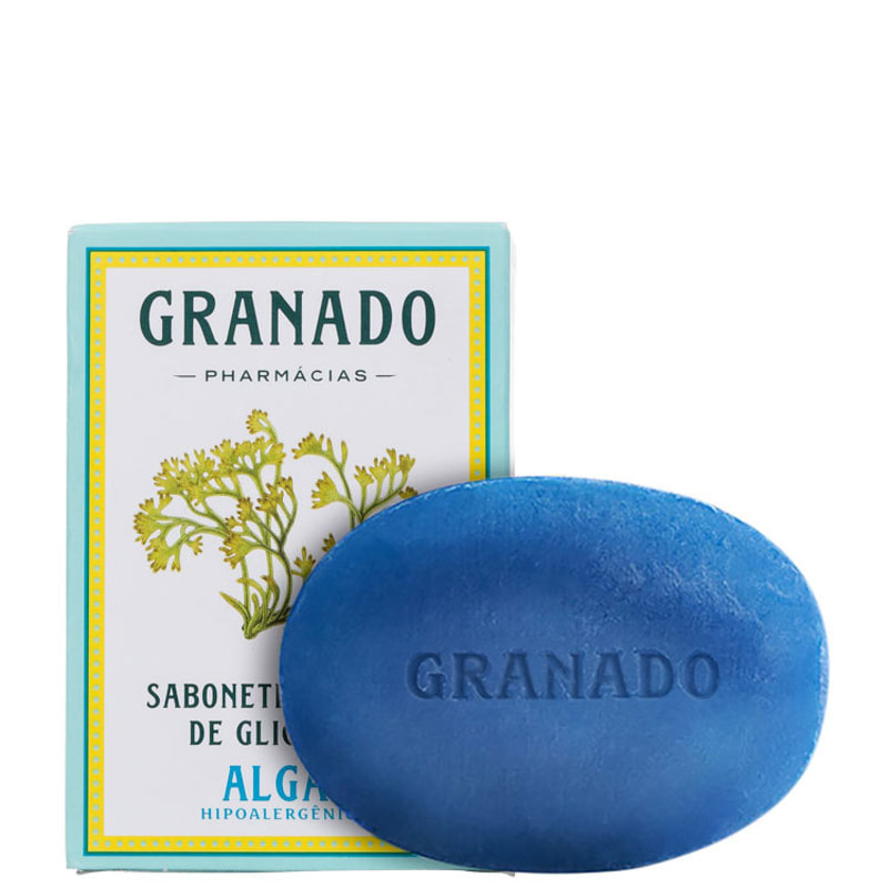 Granado Sabonete Vegetal de Glicerina e Algas - Sabonete em Barra 90g