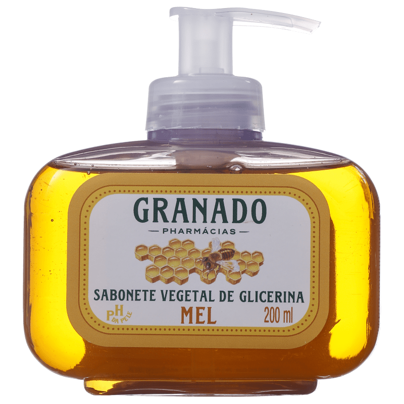 Granado Sabonete Vegetal de Glicerina e Mel - Sabonete Líquido 200ml