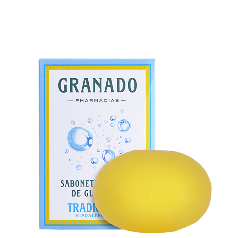 Granado Sabonete Vegetal de Glicerina Tradicional - Sabonete em Barra 90g