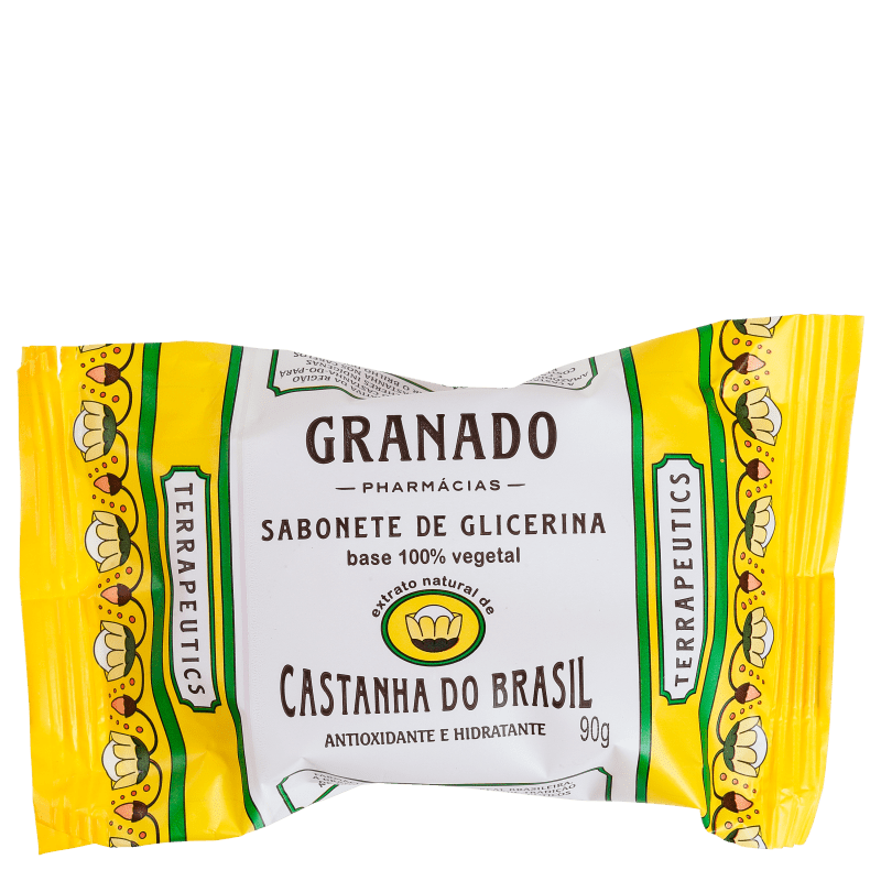 Granado Terrapeutics Castanha do Brasil de Glicerina - Sabonete em Barra 90g