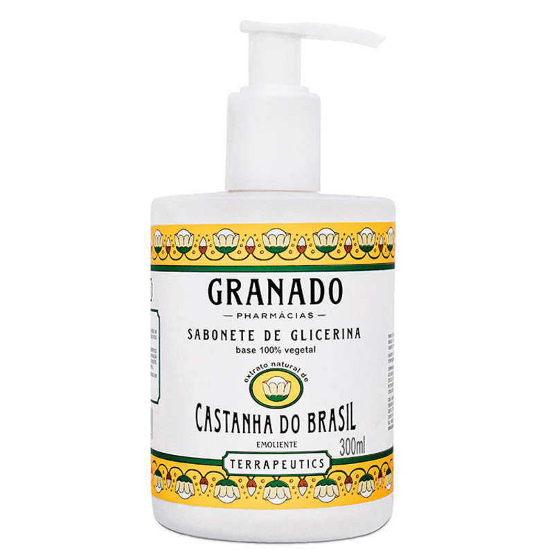 Granado Terrapeutics Castanha do Brasil de Glicerina - Sabonete Líquido 300ml