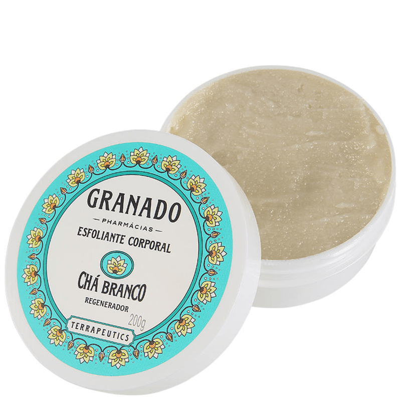 Granado Terrapeutics Chá Branco Regenerador - Esfoliante Corporal 200g