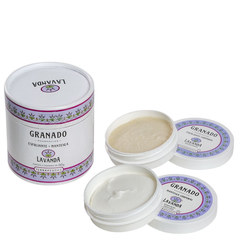 Kit Granado Terrapeutics Lavanda - Esfoliante 60g + Hidratante 60g