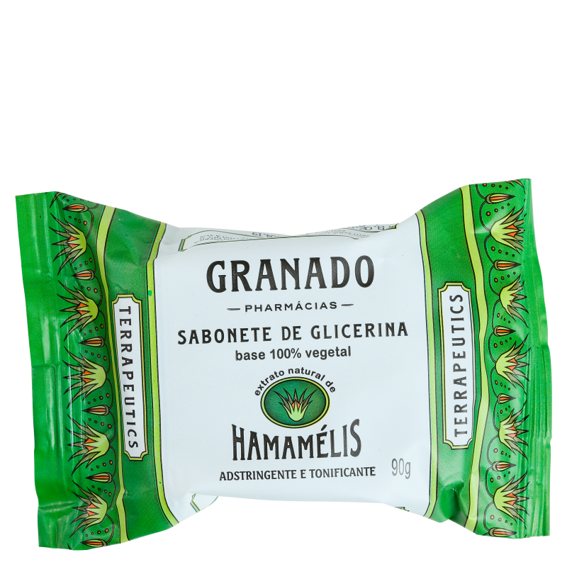 Granado Terrapeutics Hamamélis de Glicerina - Sabonete em Barra 90g