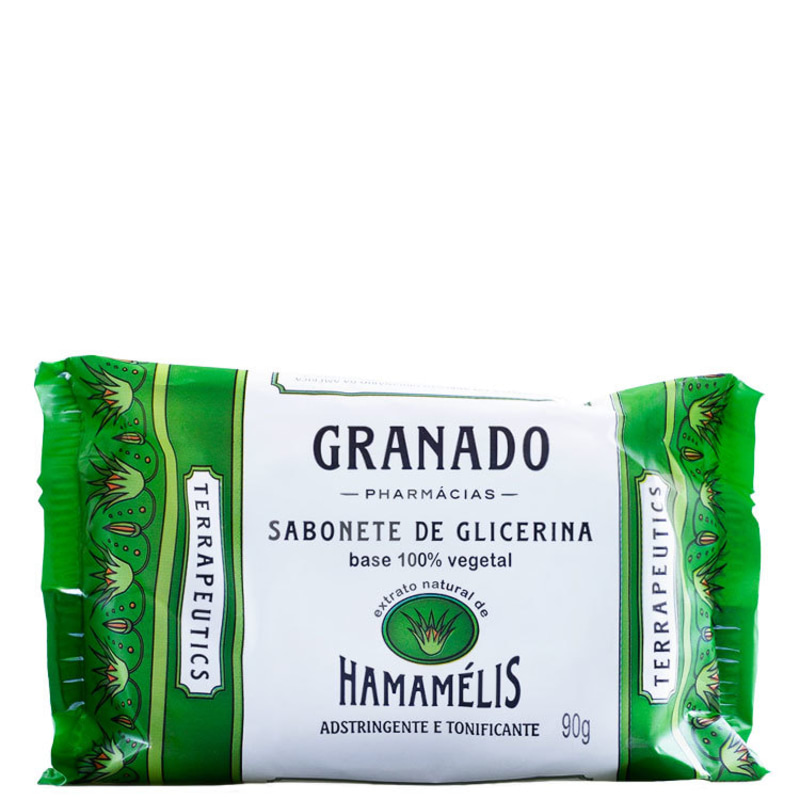 Granado Terrapeutics Hamamélis de Glicerina - Sabonete em Barra 90g