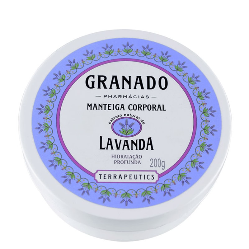 Granado Terrapeutics Lavanda - Manteiga Hidratante Corporal 200g