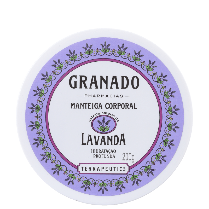 Granado Terrapeutics Lavanda - Manteiga Hidratante Corporal 200g