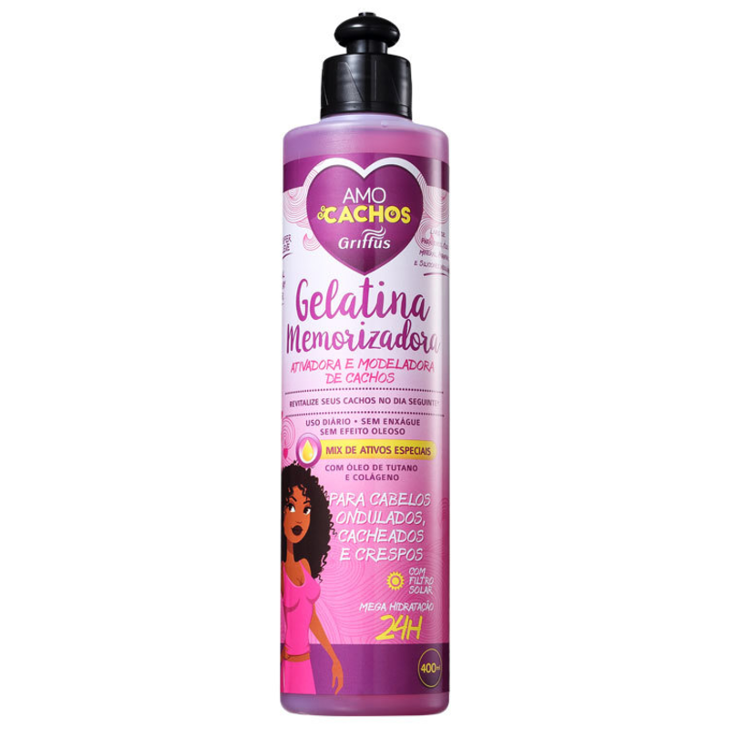 Griffus Amo Cachos - Gelatina Memorizadora 400ml