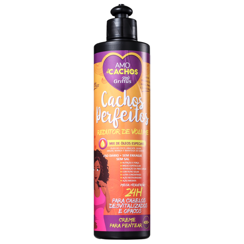 Griffus Amo Cachos Perfeitos - Creme de Pentear 400ml