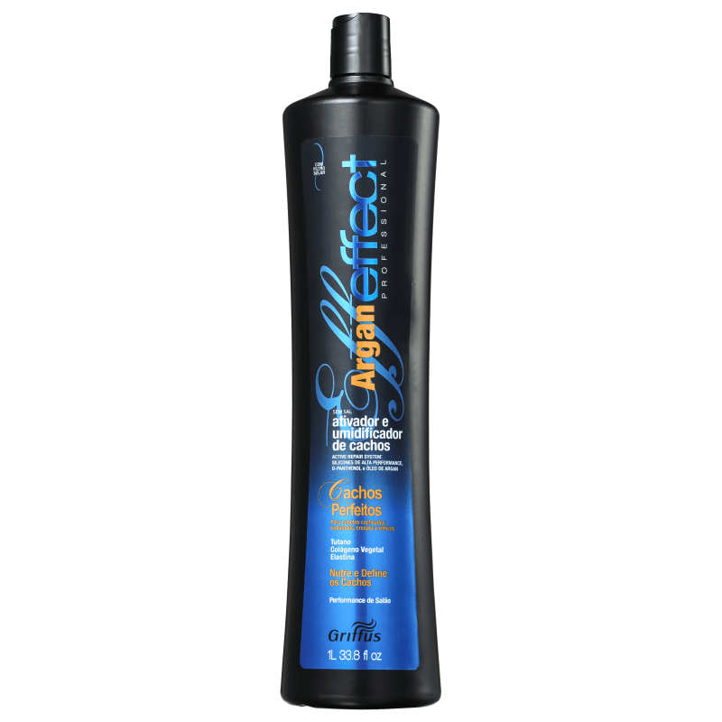 Griffus Argan Effect - Ativador e Umidificador de Cachos 1000ml