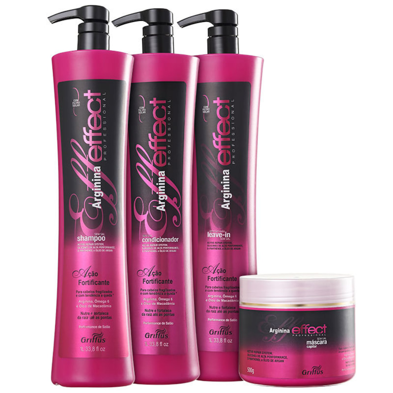 Griffus Arginina Effect Complete Kit (4 Produtos)