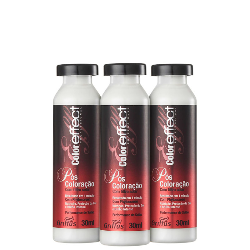 Griffus Color Effect - Ampola de Tratamento 3x30ml