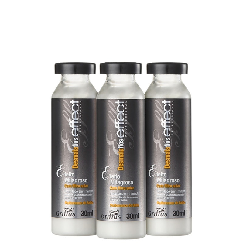 Griffus Desmaia Fios Effect - Ampola de Tratamento 3X30ml