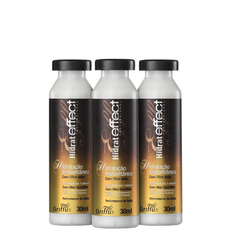 Griffus Hidrat Effect - Ampola de Tratamento 3x30ml