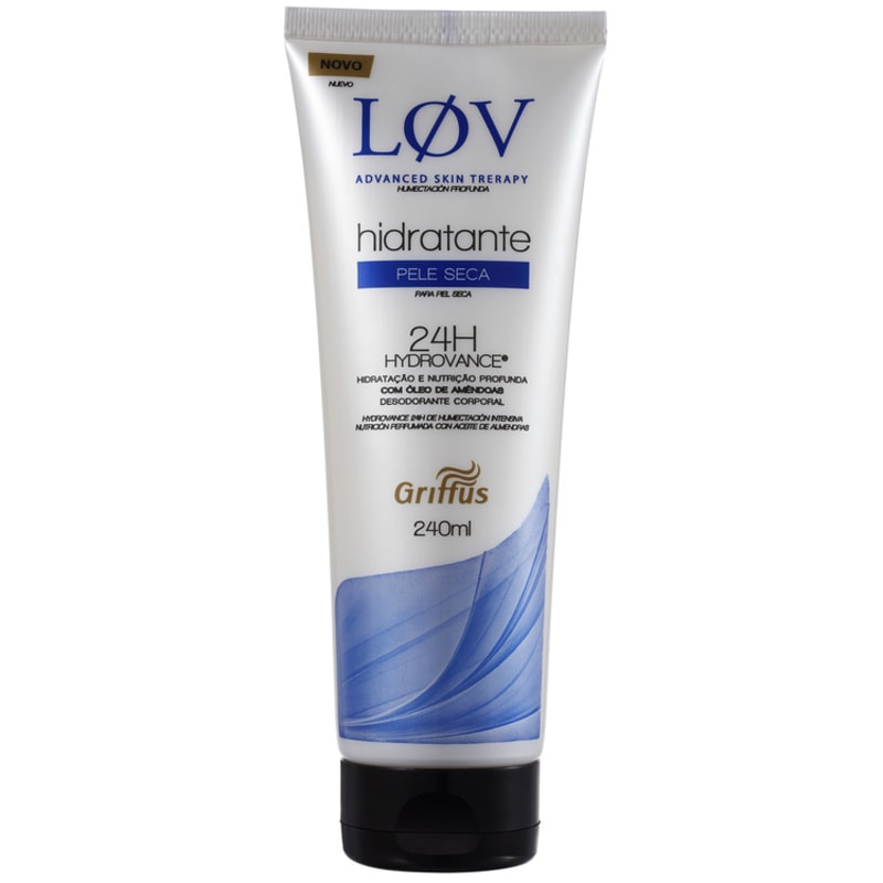 Griffus Lov Pele Seca - Hidratante Corporal 240ml