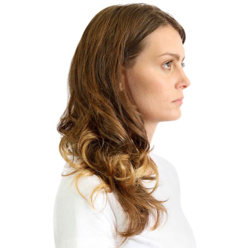 Hairdo Ondulado - Dourado Com Californianas 45 Cm