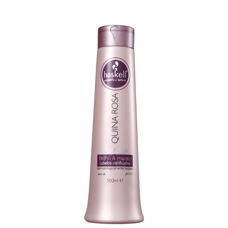 Shampoo Haskell Quina Rosa 500ml Beleza na Web
