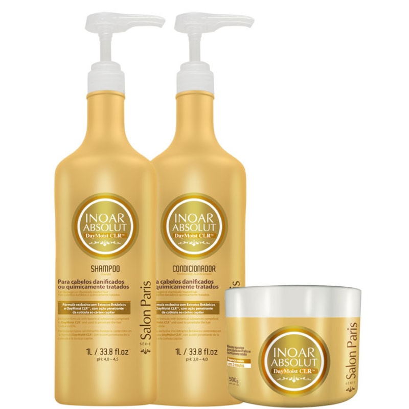Inoar Absolut Daymoist Clr Trio Kit (3 Produtos)