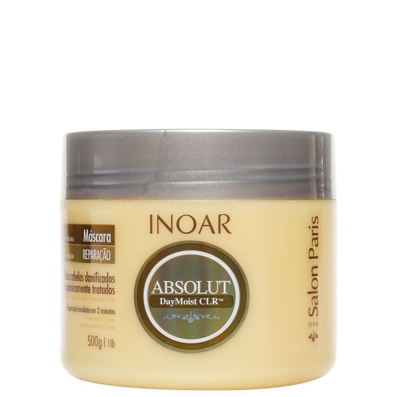 Inoar Absolut Daymoist Clr - Máscara de Tratamento 500g
