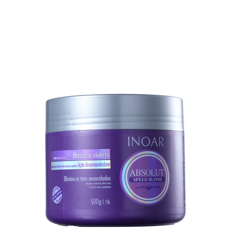 Inoar Absolut Speed Blond - Máscara Tonalizante 500g