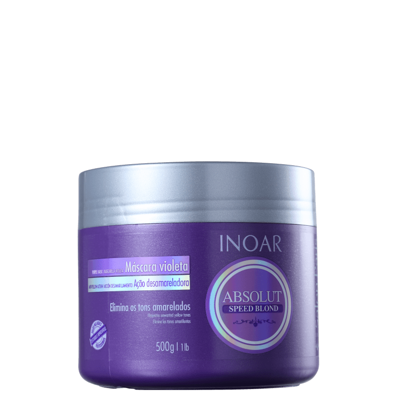 Inoar Absolut Speed Blond - Máscara Tonalizante 500g