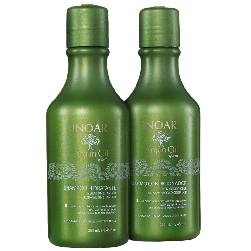 Inoar Argan Oil Hair Kit (2 Produtos)