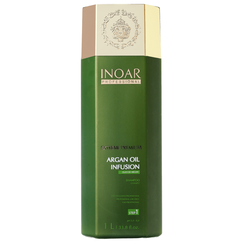 Inoar Argan Oil Infusion Shampoo Step 1 - Shampoo 1000ml