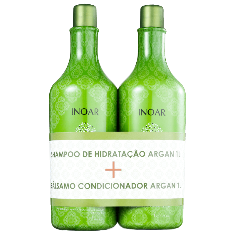 Inoar Argan Oil Salon Duo Kit (2 Produtos)