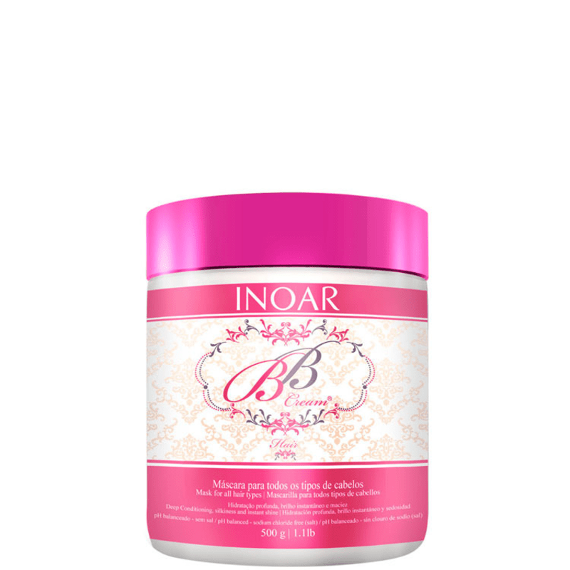 Inoar BB Cream Hair Mask - Máscara de Tratamento 500g