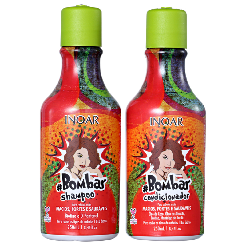 Inoar Bombar Fios Saudáveis Kit (2 Produtos)