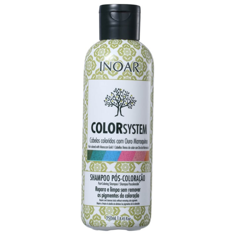 Inoar Color System Pós-Coloração - Shampoo 250ml