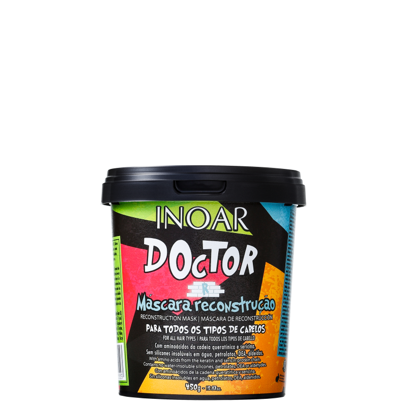 Inoar Doctor Máscara Reconstrução - Máscara de Tratamento 450g