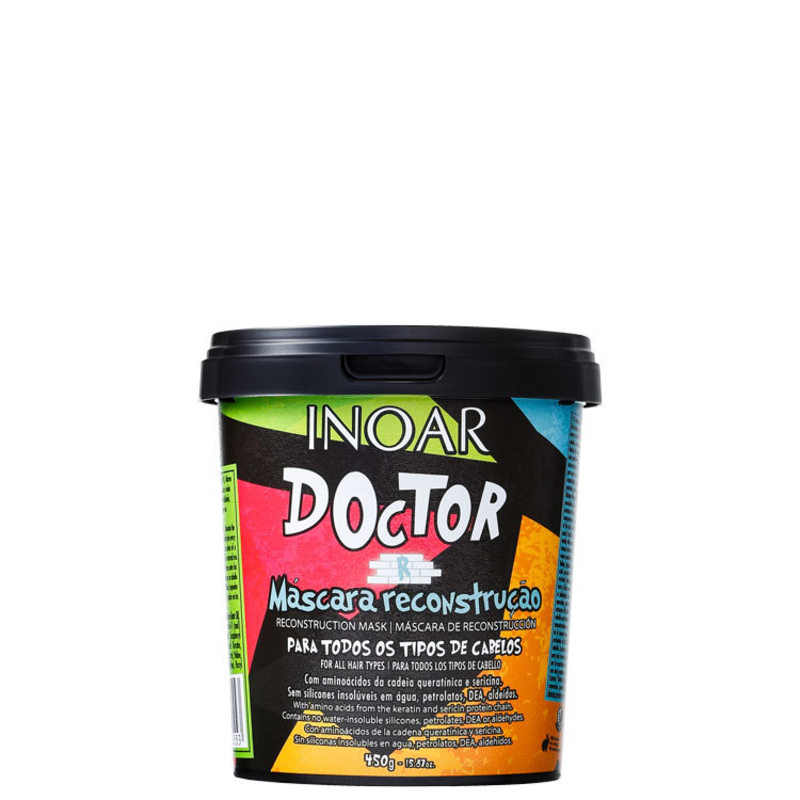 Inoar Doctor Máscara Reconstrução - Máscara de Tratamento 450g