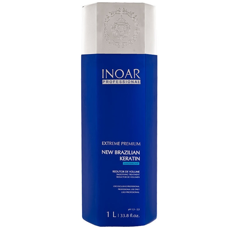 Inoar Extreme Premium New Brazilian Keratin Redutor de Volume - Redutor de Volume 1000ml
