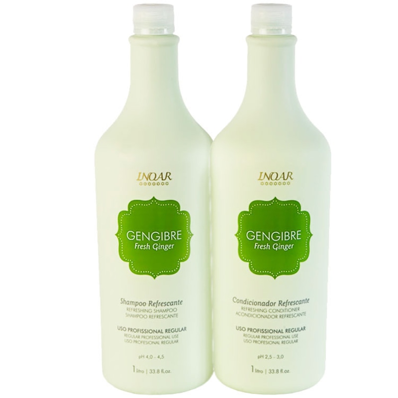 Inoar Gengibre Fresh Ginger Kit Litro (2 Produtos)