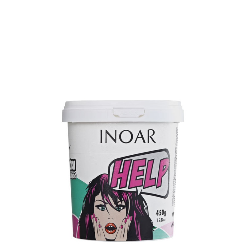 Inoar Help Máscara Ultrarreparadora - Máscara de tratamento 450g