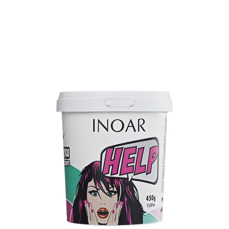 Inoar Help Máscara Ultrarreparadora - Máscara de tratamento 450g