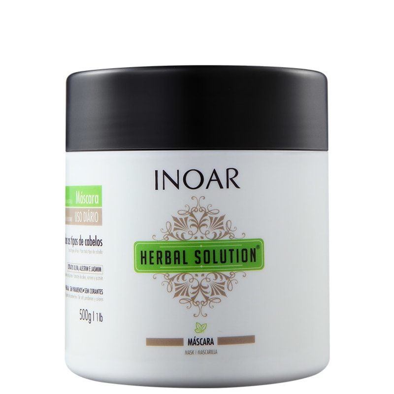 Inoar Herbal Solution - Máscara de Tratamento 500g