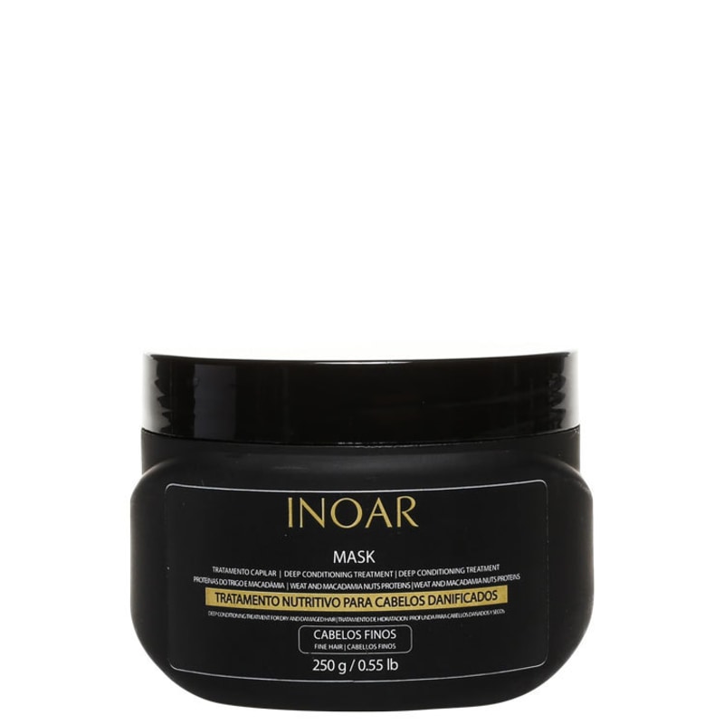 Inoar Mask Home Care Cabelos Finos - Tratamento 250g