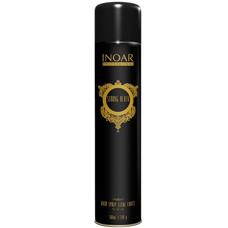 Inoar Strong Black Hair Spray Extra Forte - Spray 500ml