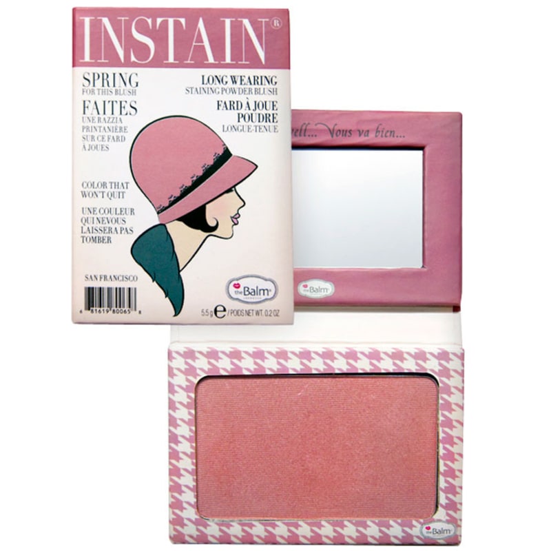 the Balm Instain Houndstooth Mauve - Blush Luminoso 5,5g