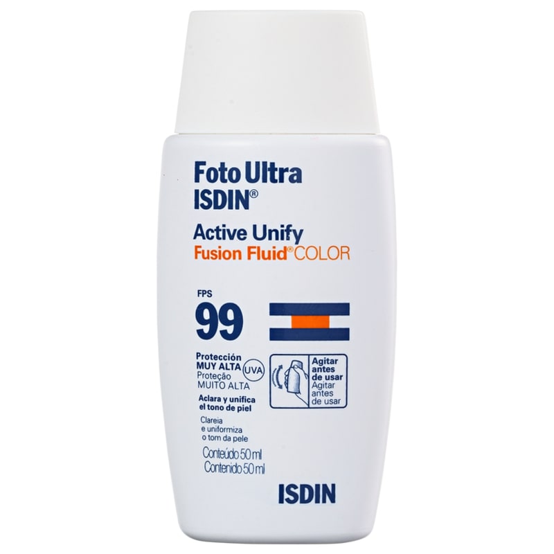 ISDIN Foto Ultra Active Unify Fusion Fluid Color FPS 99 - Antimanchas 50ml