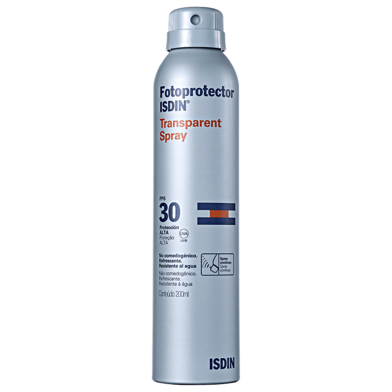 ISDIN Fotoprotector Transparent FPS 30 - Protetor Solar em Spray 200ml