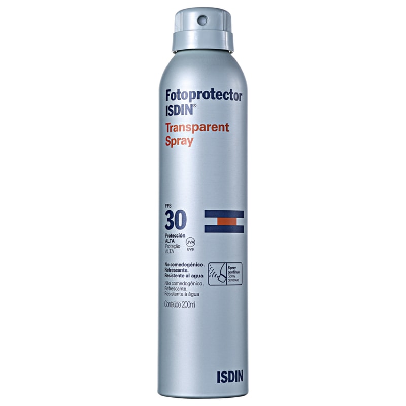 ISDIN Fotoprotector Transparent FPS 30 - Protetor Solar em Spray 200ml