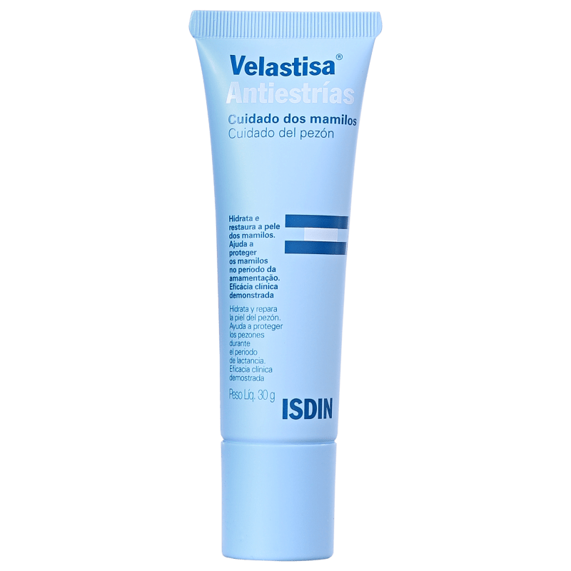ISDIN Velastisa Antiestrías Cuidado dos Mamilos - Creme para Seios 30g