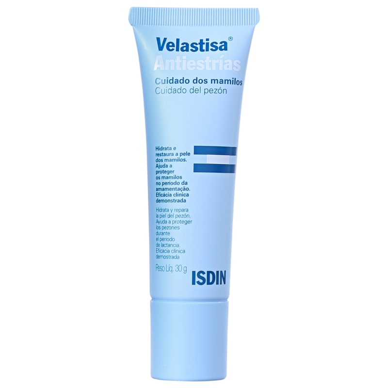 ISDIN Velastisa Antiestrías Cuidado dos Mamilos - Creme para Seios 30g