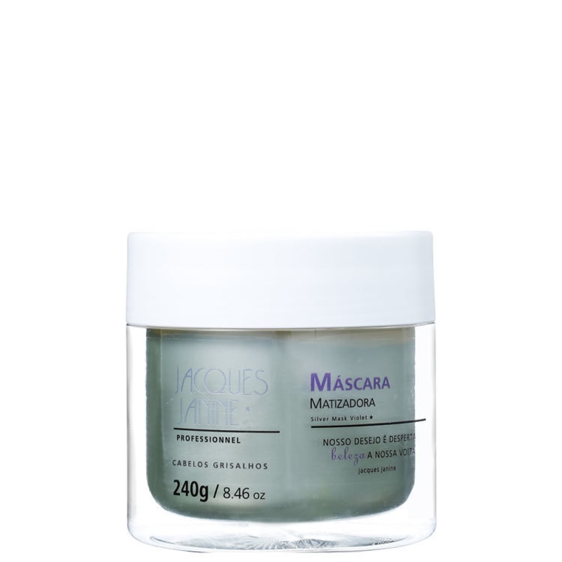 Jacques Janine Professionnel Cabelos Grisalhos - Máscara Matizadora 240ml