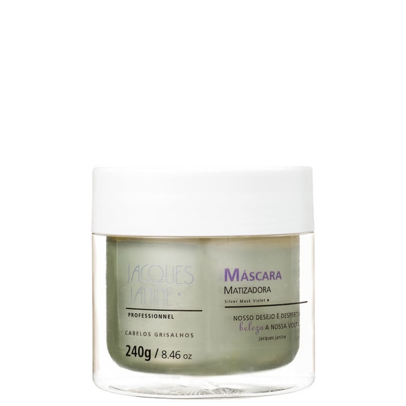Jacques Janine Professionnel Cabelos Grisalhos - Máscara Matizadora 240ml